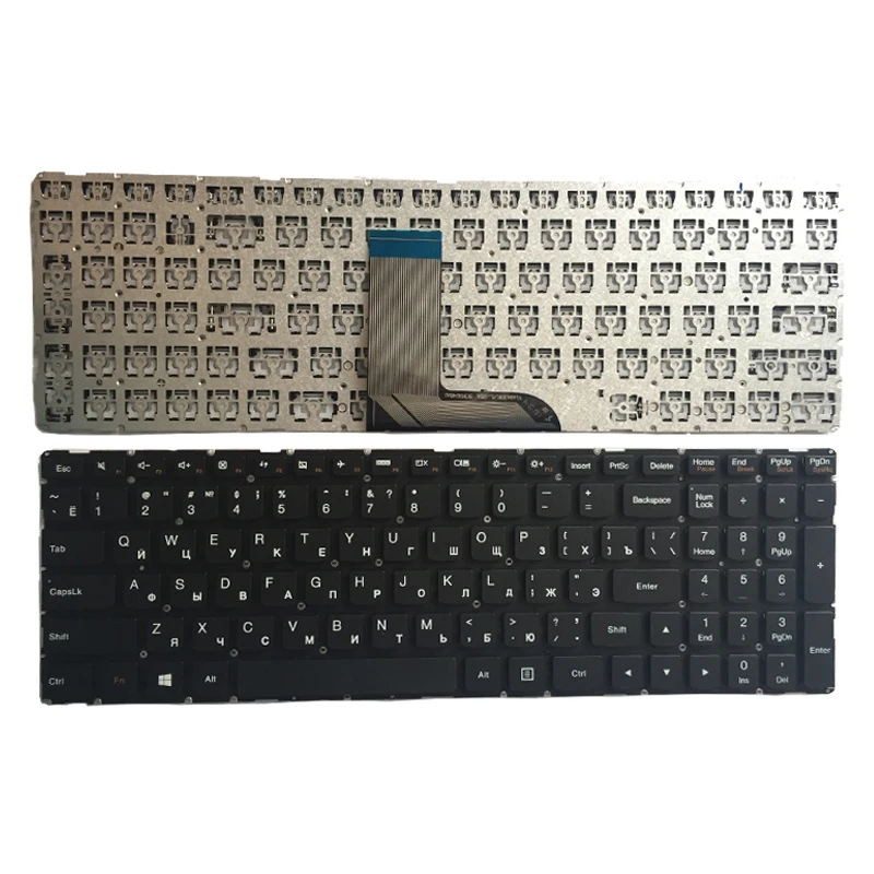 NEW Russian keyboard for Lenovo Flex 3-15 3-1570 3-1580 Edge 2-15 2-1580 RU laptop without Frame black | Компьютеры и офис