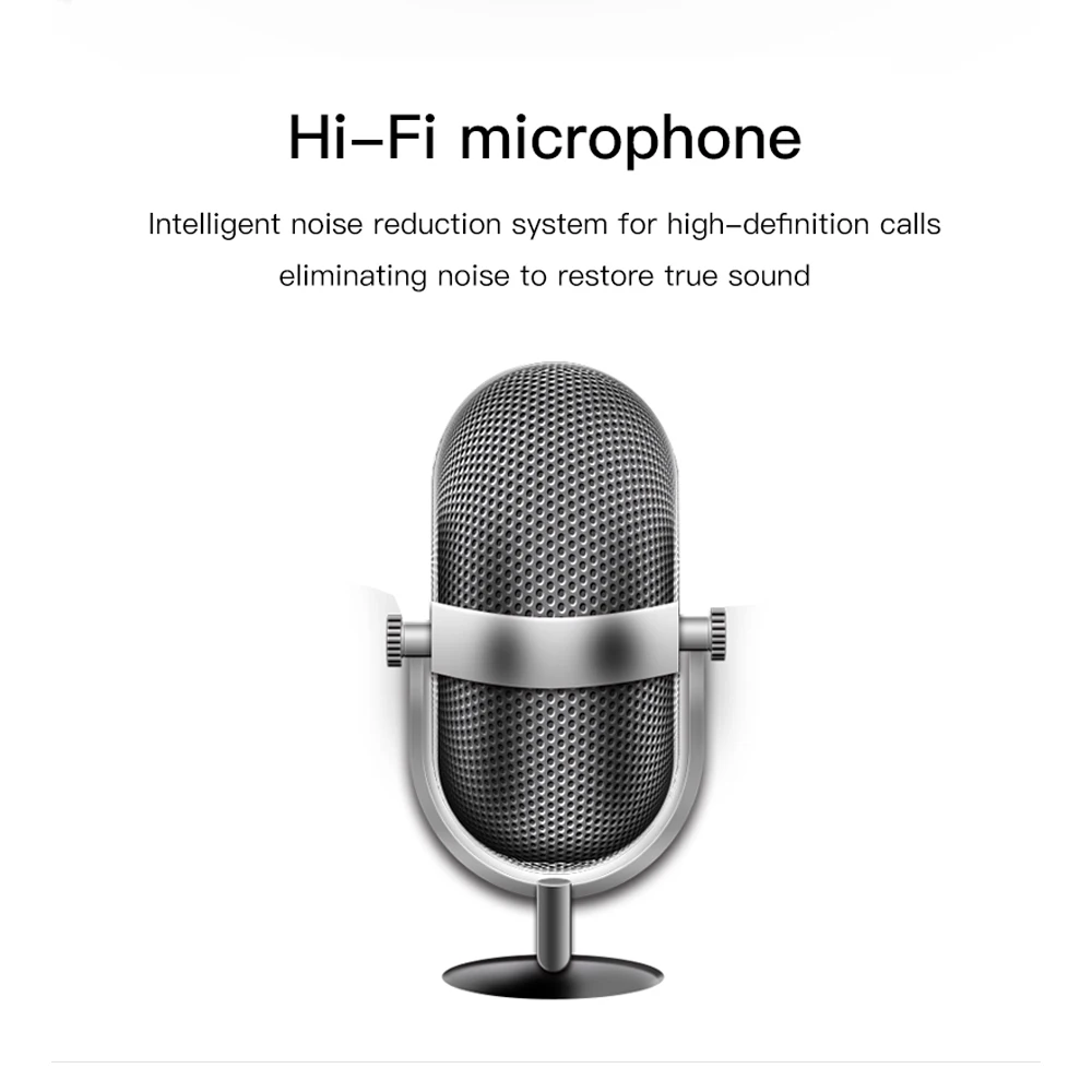 Bluetooth5.0 наушники долгое время играть кнопка управления Беспроводные с микрофоном
