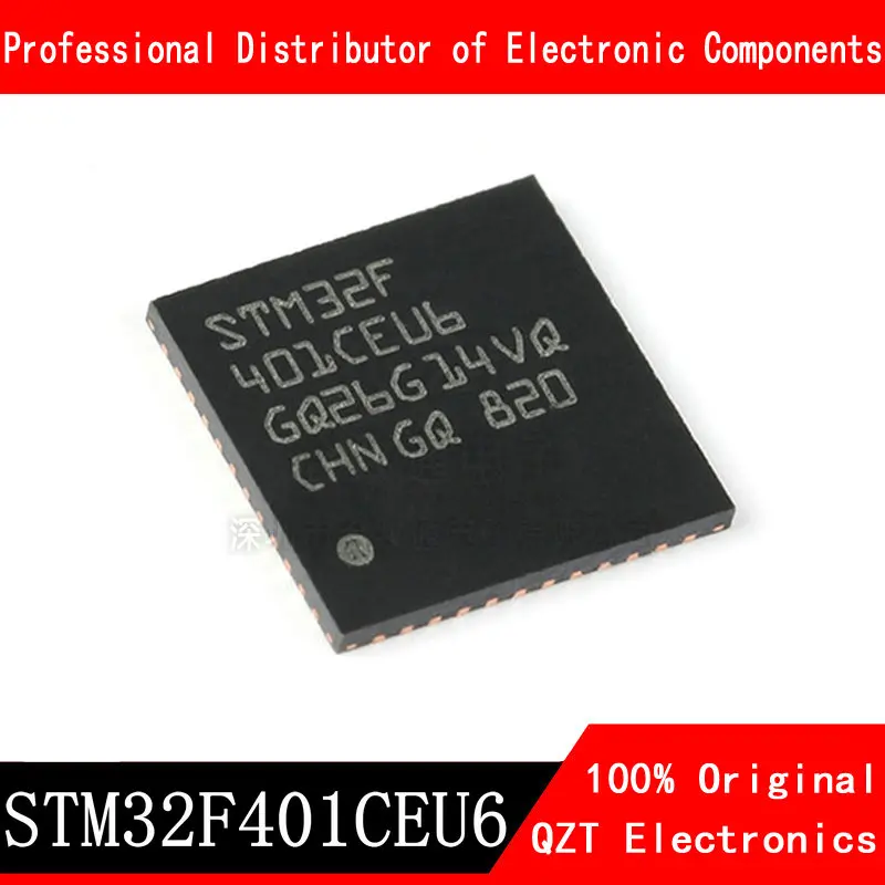 5pcs stm8l151g6u6tr ufqfpn 28 smd 8bit microcontroller mcu 32 kb 16 mhz 12 bit 26 i o 1 8 v 3 6 v 5pcs/lot new original STM32F401CEU6 STM32F401 UFQFPN-48 microcontroller MCU In Stock