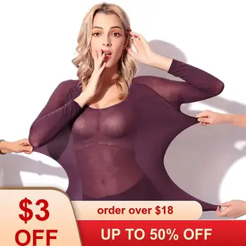 

SeeBest Heated Thermal Underwear Set Women Sexy Warm Long Johns Seamless Winter Thermo Clothing Suit Merino Clothes Termo Tmall