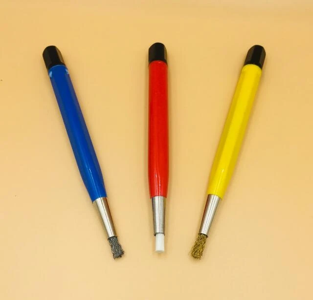 Pen Shape 2834 Fiber Glass Scratch Brush Set,Watches Surface Rust