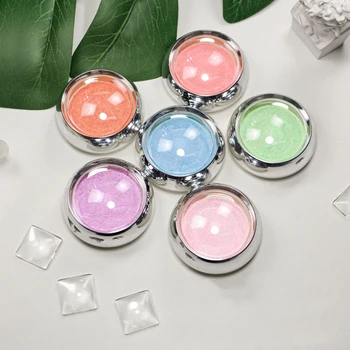 

Nail Art Fairy Pink Aurora Neon Powder Makeup Ornament Eye Shadow Nail Dazzling Pink Powder
