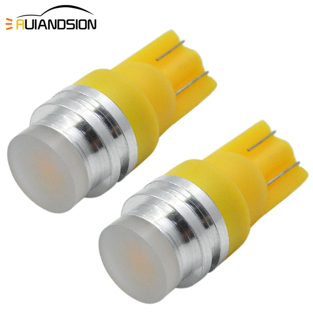 Светодиодная лампа T10 с клиновидным цоколем 3D COB чип LED W5W 2825 158 192 168