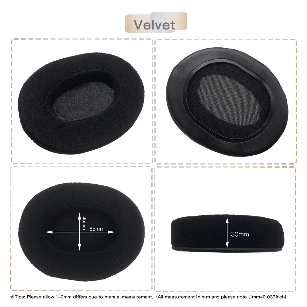 EarTlogis Thick Replacement Parts for HyperX Cloud Stinger, S, Wireless 7.1 Headset Ear Pads Bumper Headband - 5