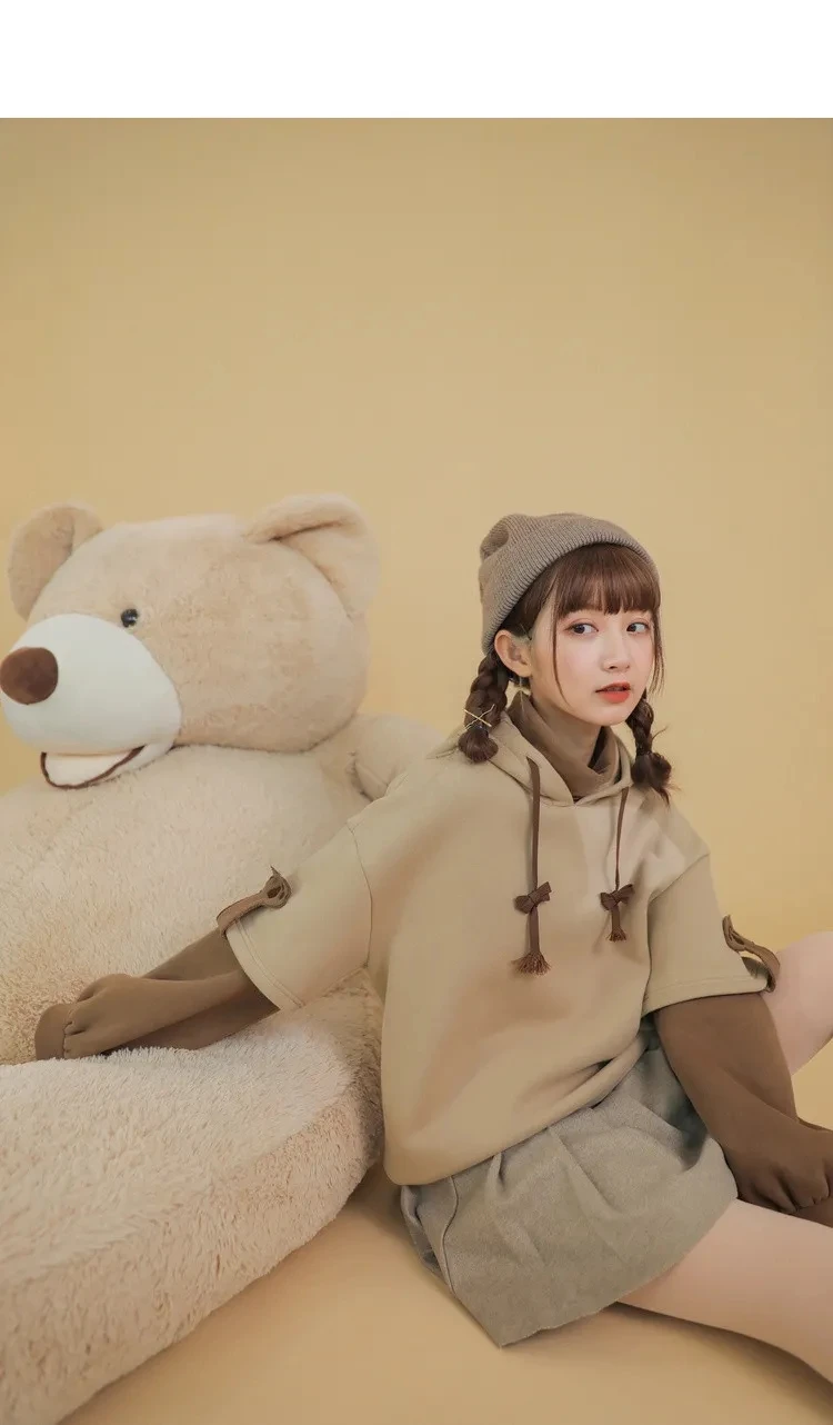 Kawaii Harajuku Style Bear Hoodie - Special Edition