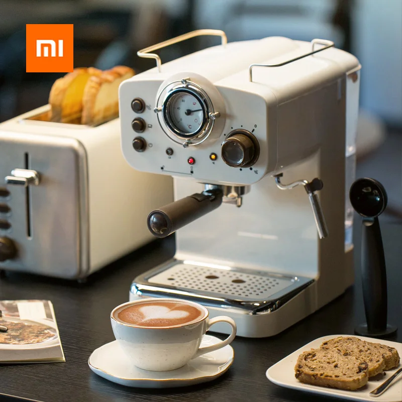 Xiaomi Retro Semi-auto Espresso Coffee Machine 1100w 15bar Extraction 2 ...