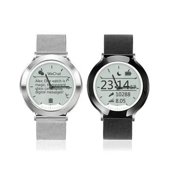 

M6 Steel Band 5ATM Waterproof Smart Watch Dynamic & Static Heart Rate Monitor Smart Clock Digital LCD + Pointer
