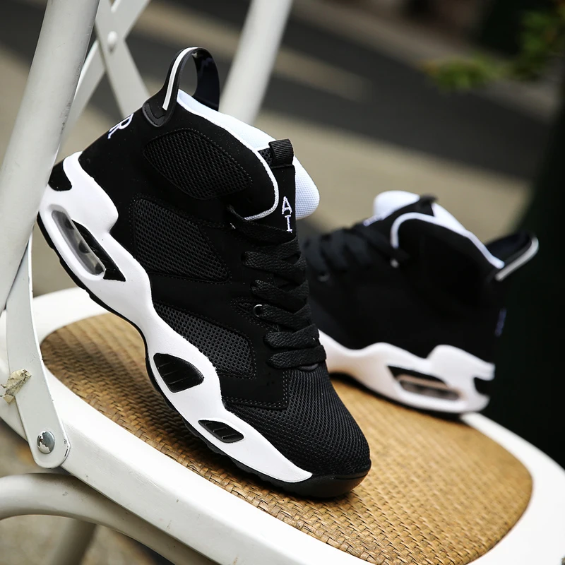 Новая баскетбольная обувь Jordan с высоким берцем Retro11 Мужская Спортивная на