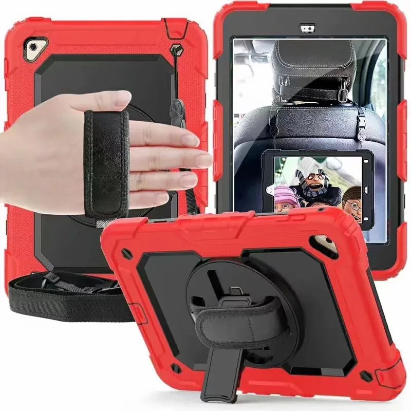 

7.9inch Tablet Case for iPad Mini4 Mini5 Case Heavy Duty 3-Layer Kickstand Combo Full Protect Skin Hand Strap Back Cover