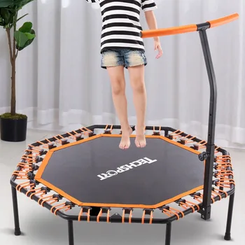 

Foldable Exercise Fitness Trampoline Rebounder For Home Indoor Gym Cardio Jump Workout Stability Training Tool