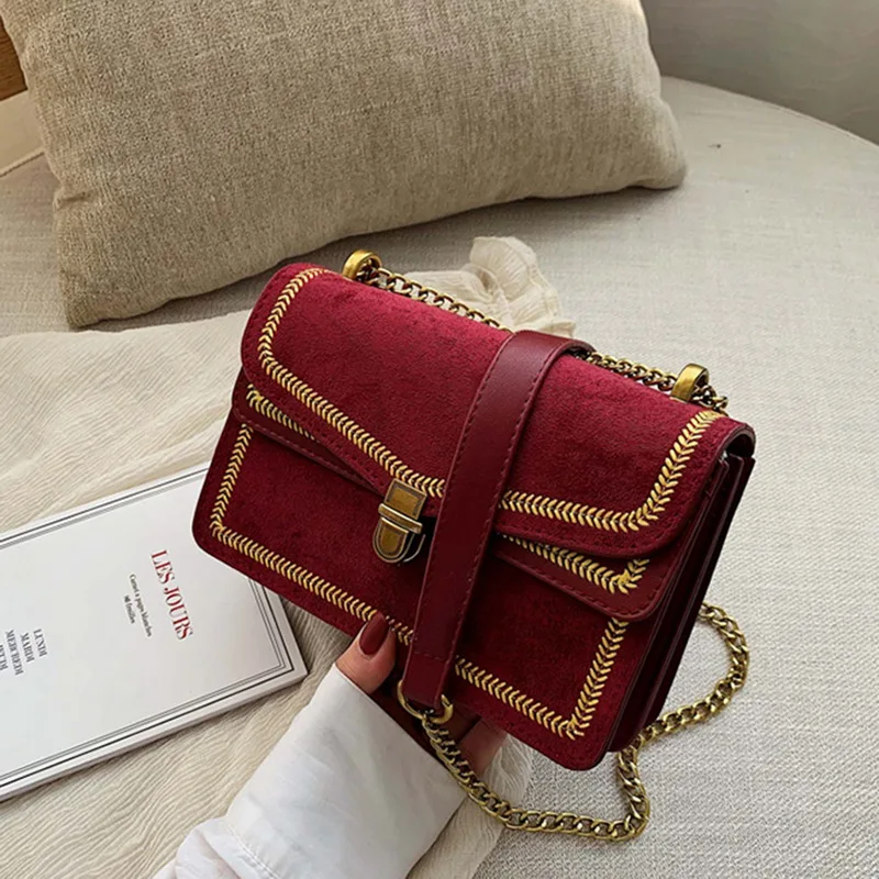 Fashion Scrub Leather Women Crossbody Bags Famous Designer Vintage Ladies Shoulder Bag Lady Travel Luxury Handbags and Purses | Багаж и