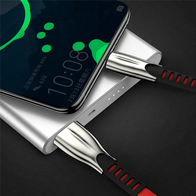 1, 2, 3 м usb type-C кабель провод для быстрого заряда кабель usbc для Xiaomi Redmi Note 8 7 samsung оригинальное зарядное устройство для мобильного телефона