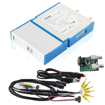 

3 in 1 USB PC Virtual Digital Oscilloscope 2CH 20M Bandwidth 50MSa/S + 13MHz Signal Generator + 4CH Logic Analyzer