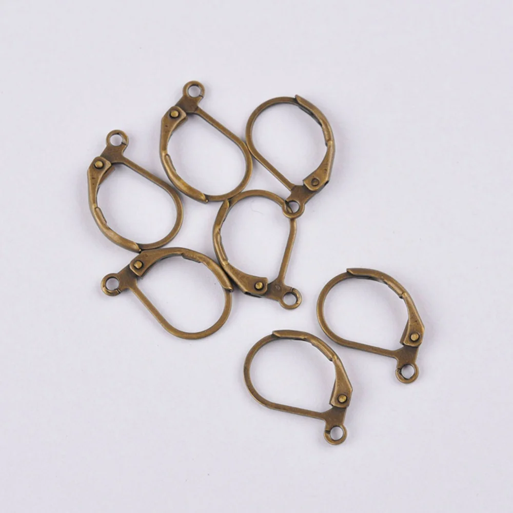 

1000pcs Antique Bronze Earrings Jewelry Components Handmade Beadings Findings Earring Leverback Earwire Clasps&Hooks