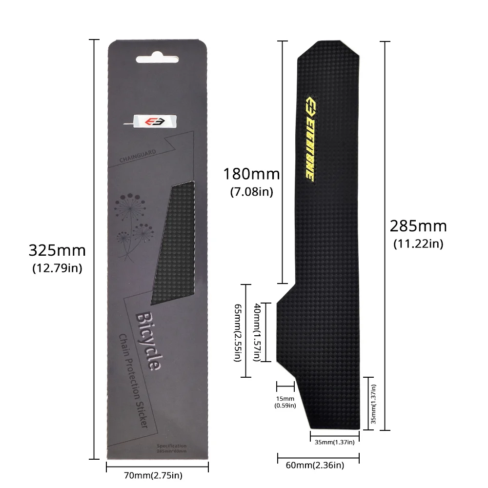 Autocollant Protection Cadre Vélo – Résistant Aux Rayures – 330×66mm