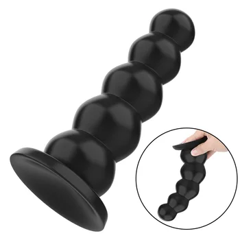 40/60mm Thick Butt Plug Anal Expander Sex Toys for Adults Men Women Big Dildos Bondage Vaginal Dilator Suction Machine Erotic 1