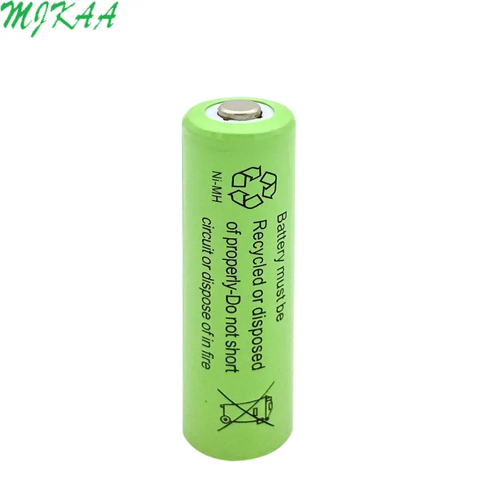 Ni-MH 1,2 V 1000mAh AA Аккумуляторная батарея никель-металл-гидридная батарея 14*49 мм