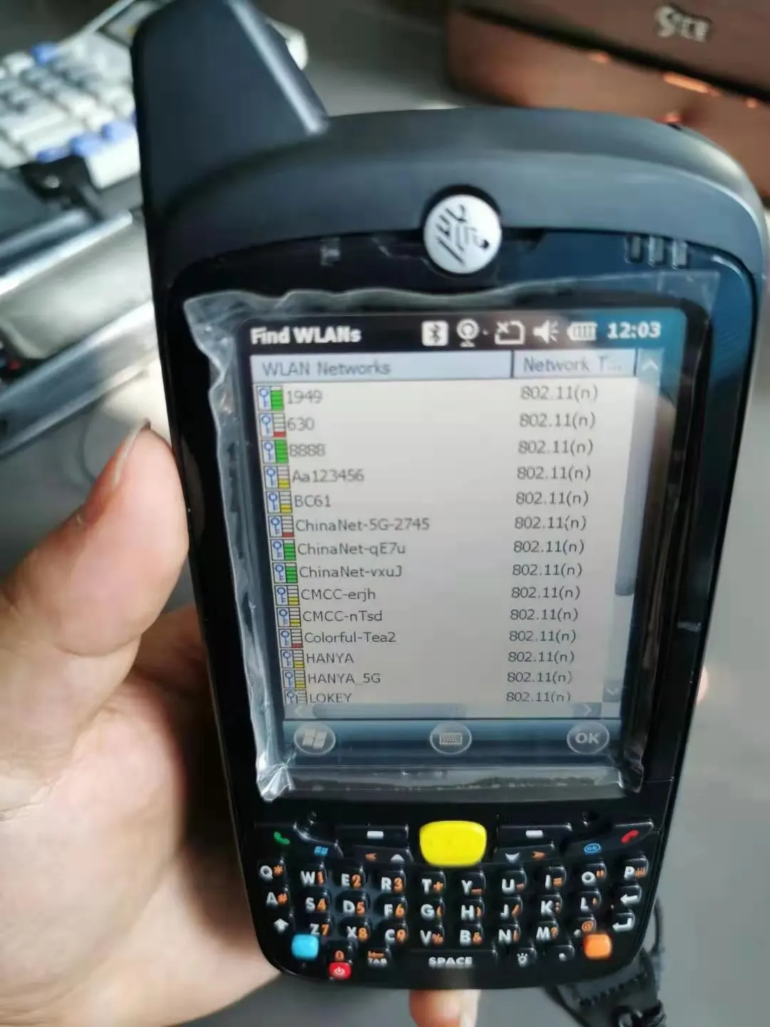 New Zebra Symbol Mc67na Mc67napdabaa00500 Barcode Scanner Handheld Mobile Computer Pda Bar Code