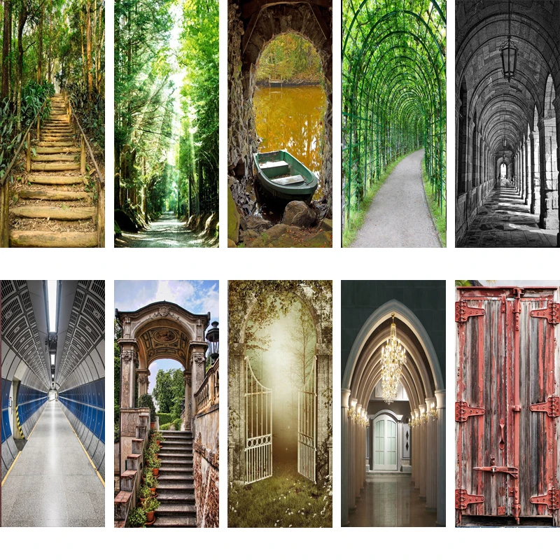 DIY Door Sticker Archway Wallpaper Wall Stickers Wall Print Decal Wall
