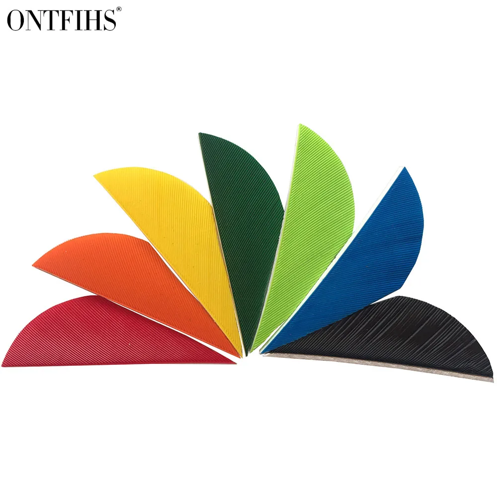 

50 PCS ONTFIHS New 2 Inch Arrow Feather Arrow Turkey Plume For Archery Arrow Fletching DIY