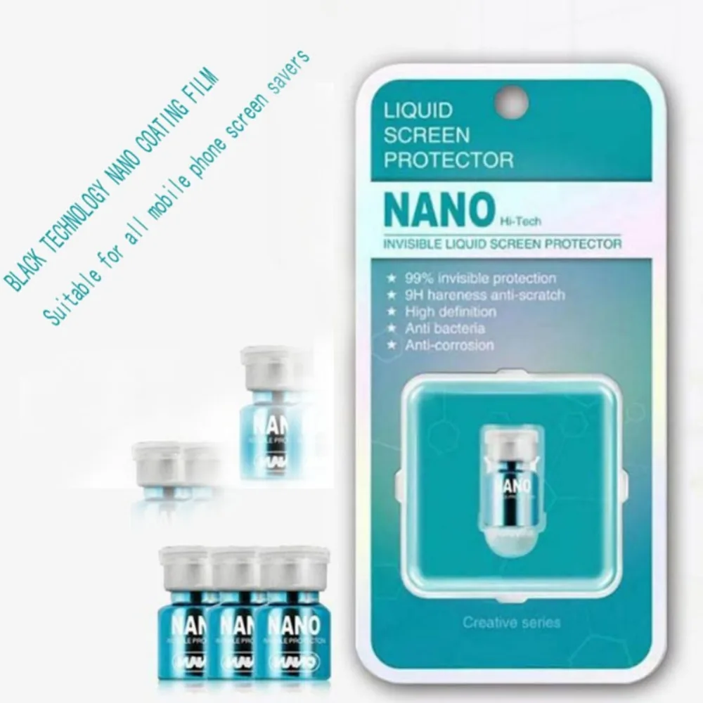 

NANO Liquid Glass Screen Protector Nano Coating Liquid Tempered Ultimate Film for iPhone X XS 8 XR All Smartphones for Xiaomi