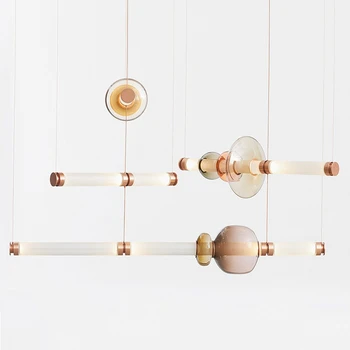 

Modern Minimalism Fashion Art Led Pendant Lights Lighting Nordic Cord Pendant Living Room Home Decor Hanging Lamp Light Fixture