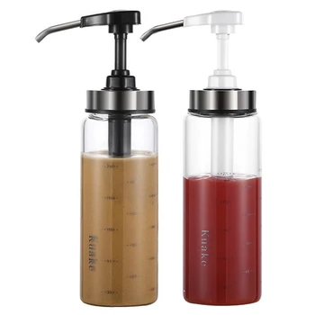 

Stainless Steel Oil Cap Pump Top Dispenser Nozzle For Oyster Sauce Ketchup Bottle Convenient To Use