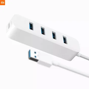 

Xiaomi 4 Ports USB3.0 Hub with Stand-by Power Supply Interface USB Hub Extender Extension Connector Adapter For Tablet Computer