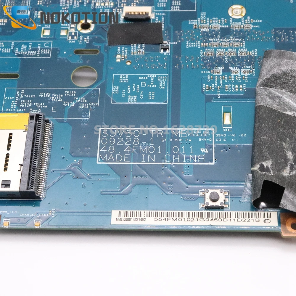 NOKOTION для шлюза NV53 MS2285 материнская плата для ноутбука DDR2 Бесплатный процессор 48.4FM01.011 MBWGH01001 MB. WGH01.001 полный тест