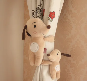 

Creative Cartoon Cute Monkey Curtain Buckle Holdback Curtain Strap Hook Children Room Home Decor Curtain Clip Plush Toys LF659
