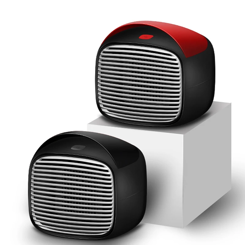 Mini Portable Electric Heater Desktop Heating Warm Cold Air Fan 800w Home Office Wall Handy Air Heater Radiator Warmer Fan
