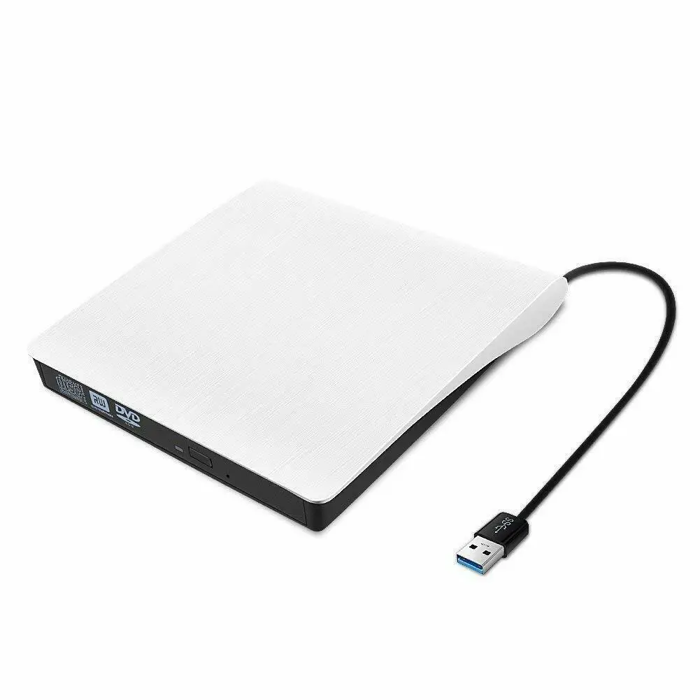 BEESCLOVER внешний тонкий USB 3,0 DVD привод DVD ± RW Burner горелка плеер для Mac, ПК, ноутбука r20