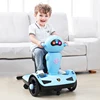Net Celebrity Children's Remote Control Electric Balance Car with Remote Control Light and Music Four-wheeled Children's Car 1
