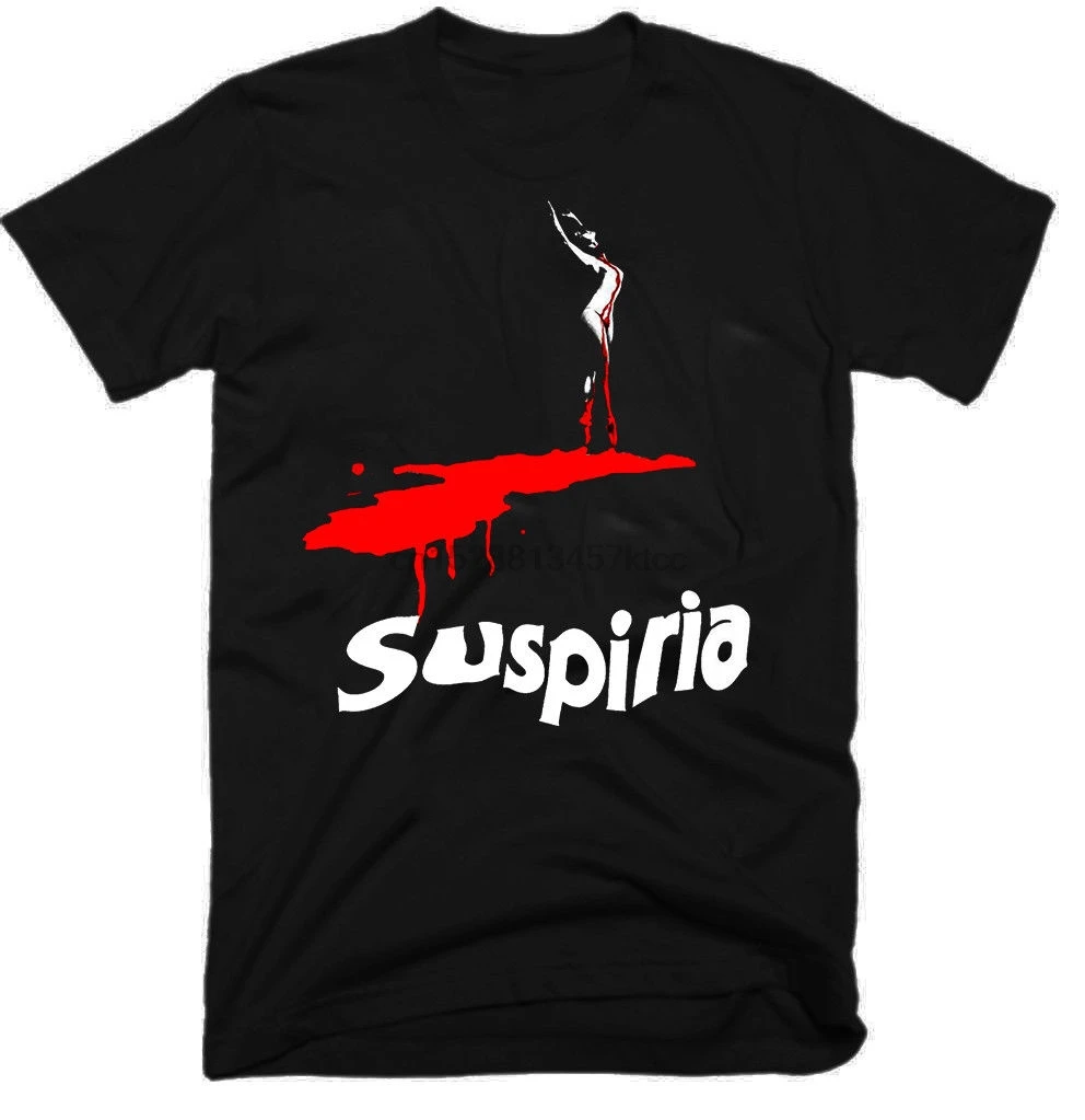Suspiria фильм Мужская футболка Японская уличная одежда дизайнерские футболки 100%