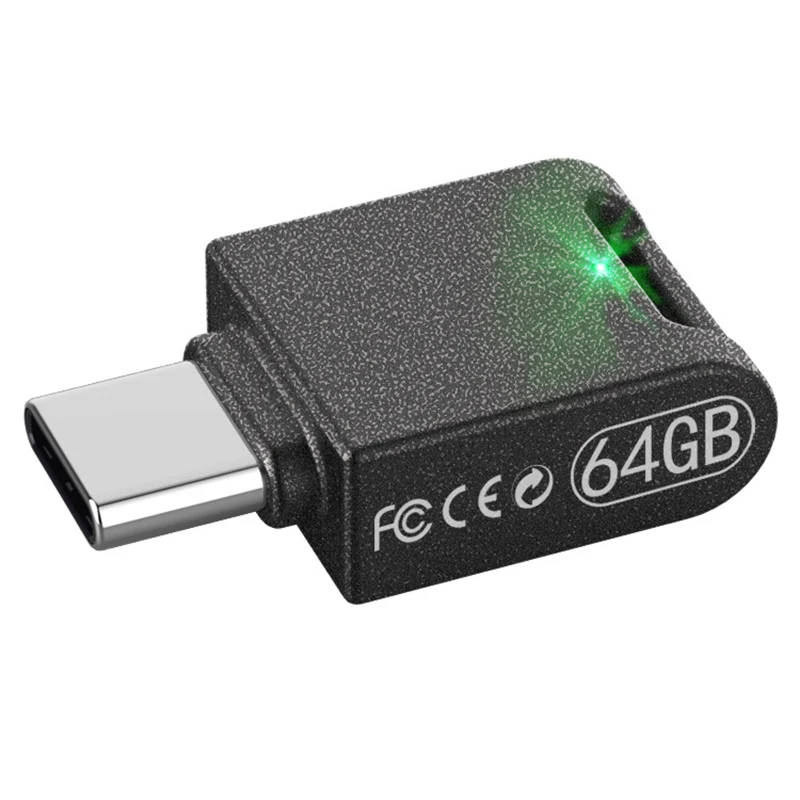 Портативный мини флеш накопитель OTG USB C 32 Гб 64 ГБ мобильный телефон Type U диск для