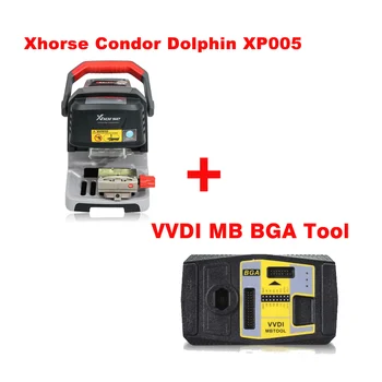 

Xhorse Condor Dolphin XP005 Automatic Key Cutting Machine Plus VVDI MB Tool with 1 Free Token Everyday