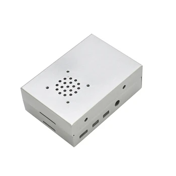 

Raspberry Pi 4 Case, Aluminum Alloy Metal Case with Cooling Fan Heatsinks for Raspberry Pi 4