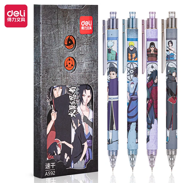 Deli Pens 1 Pcs Kawaii Naruto Gel Pens for School Supplies Japanese  Stationery Cute Anime Pens for Writing Cool Prizes for Kids - AliExpress