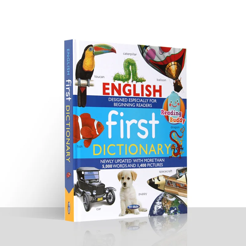 English Picture Book English First Dictionary Encyclopedia 5000 Word Support Small Daren Pen