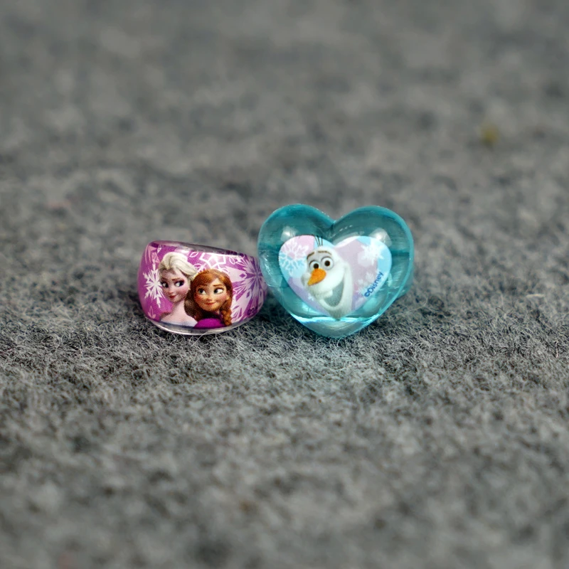 Oringal Disney мультфильм Холодное сердце принцесса Эльза детское кольцо Белоснежка