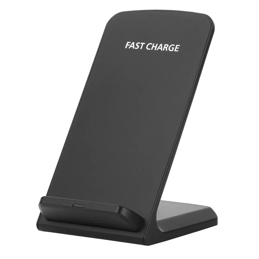 Qi Wireless Fast Charger Charging Pad Stand Dock For Samsung Galaxy For iPhone XS 8 For Smart Phone Support Wireless Charging