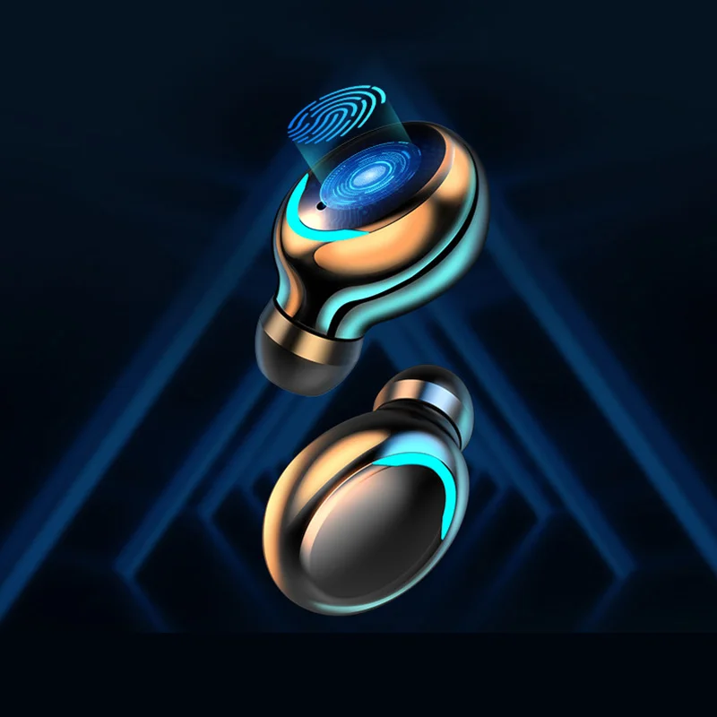 Wireless Earbuds Bluetooth 5 0 In Ear Stereo USB C Quick Charge Wireless Headphones Sports Noise Reduction Headphone
