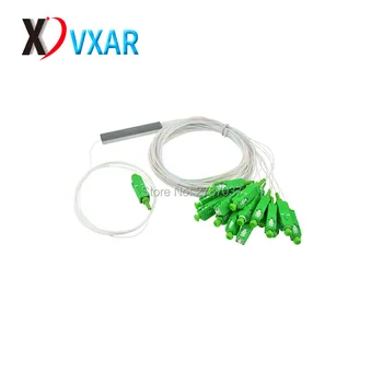 

1x16 single mode APC steel tube fiber optical PLC splitter