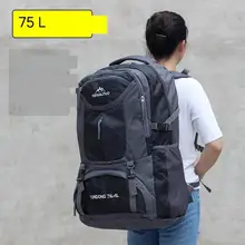 75L рюкзак для мужчин рюкзаки альпинистская сумка для женщин водонепроницаемый рюкзак для путешествий уличная спортивная сумка повседневные Рюкзаки