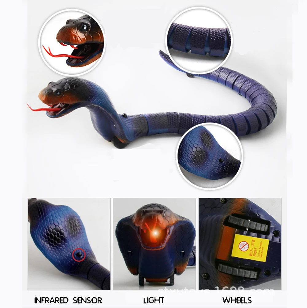 Розыгрыши игрушки новинка моделирование змея игрушка забавный rc животное модель интерактивные игрушки для детей шутка/подарок на Хэллоуин Terrify детская игрушка