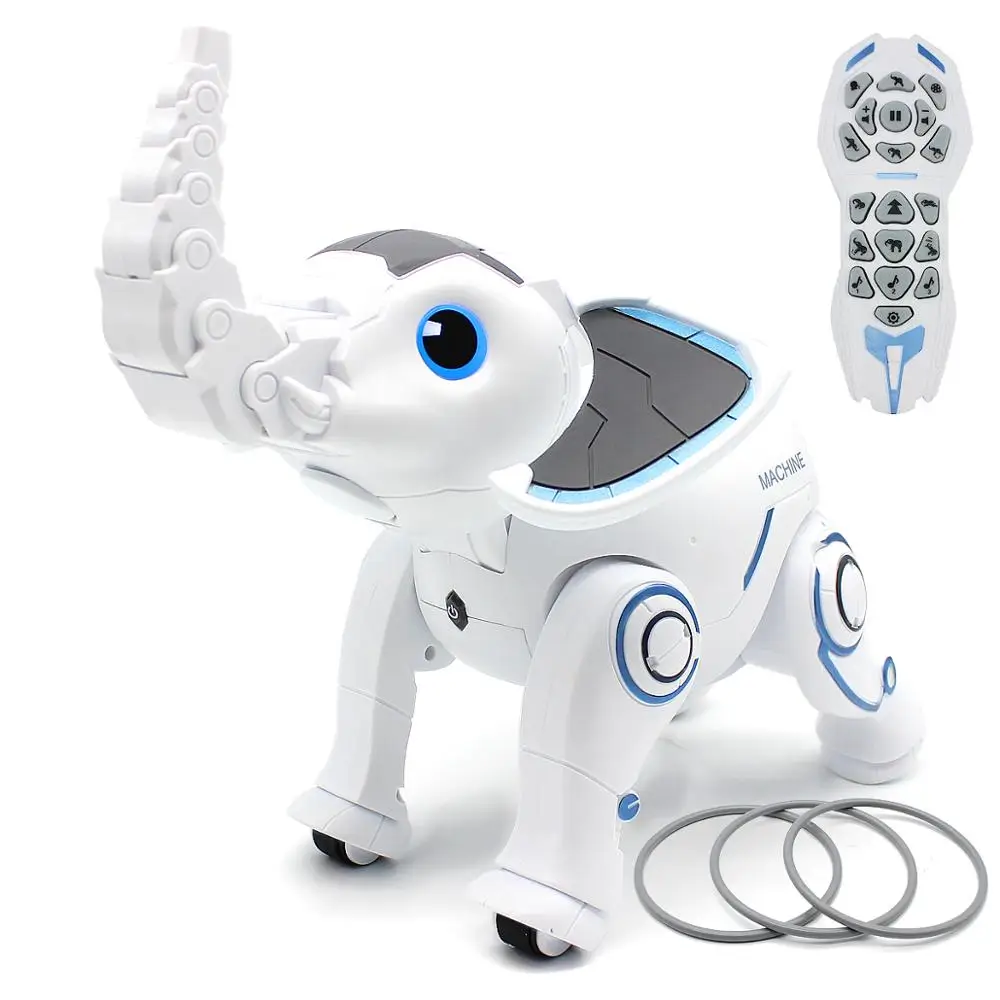 

RC Robot Remote Control Elephant RC Robot Interactive Children Toy Singing Dancing Elephant Smart Robot Early Education Toy