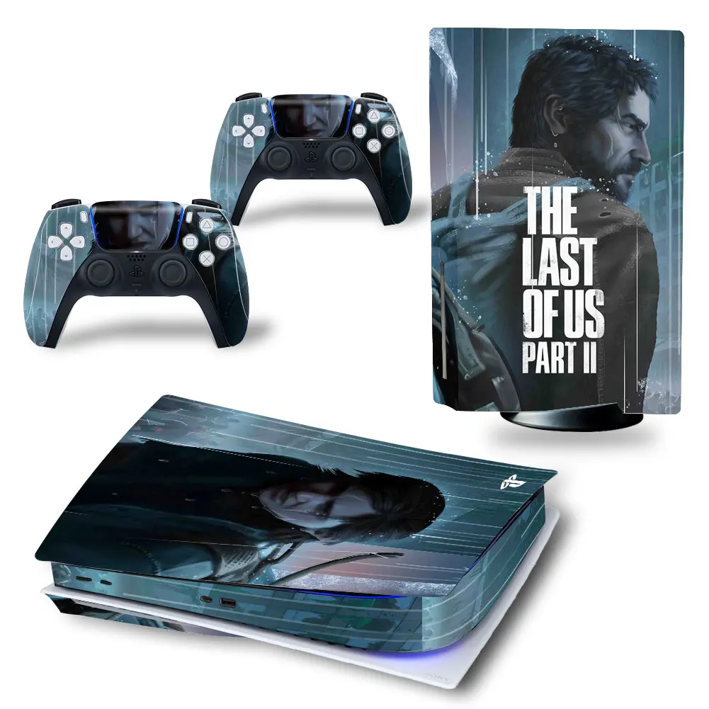 The Last Of Us Parte 2 Adesivo Skin Per Controller Di Gioco Per Console Ps5, Adesivo Skin Per 2 Controller Per Accessori Di Gioco Ps5 #4870