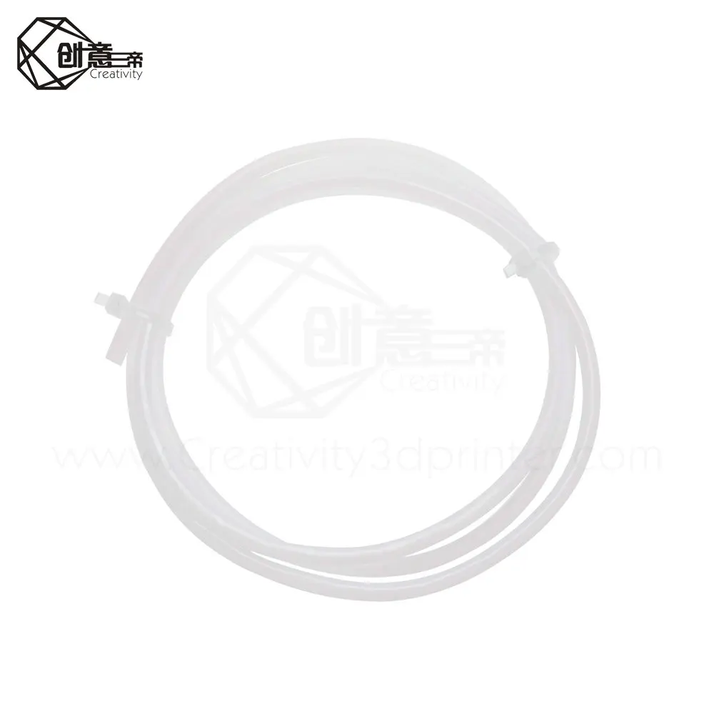 1 м ПТФЭ трубка ID 2 мм OD 4 к J head hotend RepRap Rostock Bowden экструдер для 3D печати двигателя V5 V6