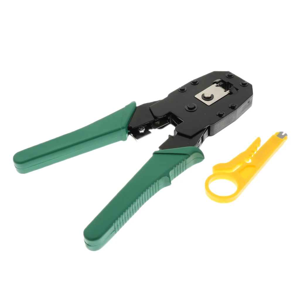 RJ11/RJ45 обжимной инструмент, сетевые плоскогубцы 4P 6P 8P Многофункциональный кабельный резак