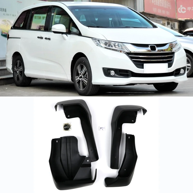 Для Honda Odyssey JDM Брызговики спереди тыльная грязь лоскут набор форм брызговик s крыло брызговиков